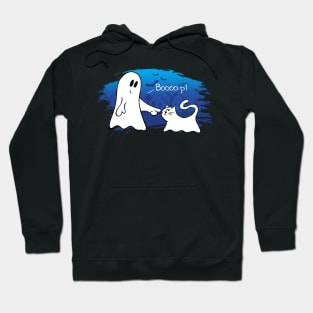 Boooo-p! - Blue Hoodie